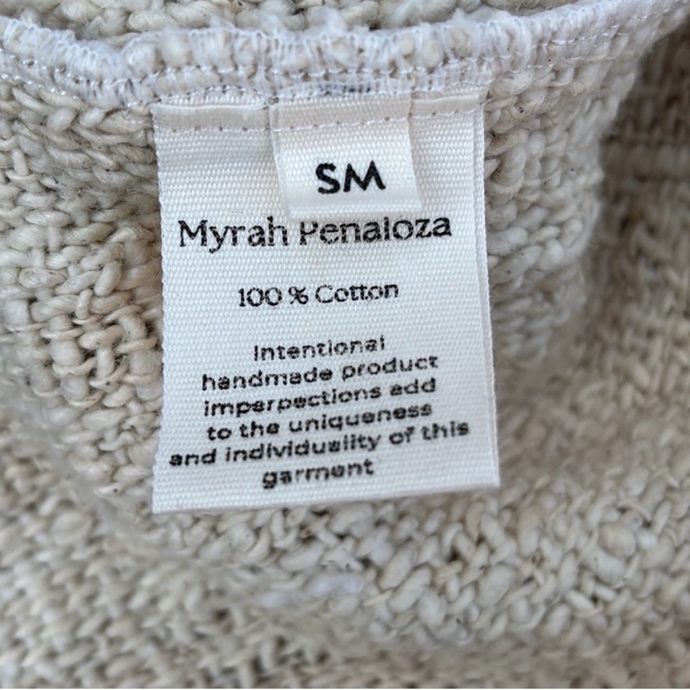 Myrah Penaloza oatmeal spirit top - Picture 4 of 6